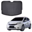 EgriAuto tavă de portbagaj neagră antiderapantă Nissan Note 2013-2020 inferior