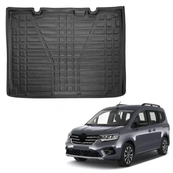   EgriAuto tavă de portbagaj neagră antiderapantă Renault Kangoo 2024- (vasalható csomagtér)