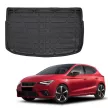 EgriAuto tavă de portbagaj neagră antiderapantă Seat Ibiza Htb 2022- (superior nivel)