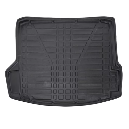 EgriAuto tavă de portbagaj neagră antiderapantă Skoda Octavia II Hatchback/sedan 2004-2012