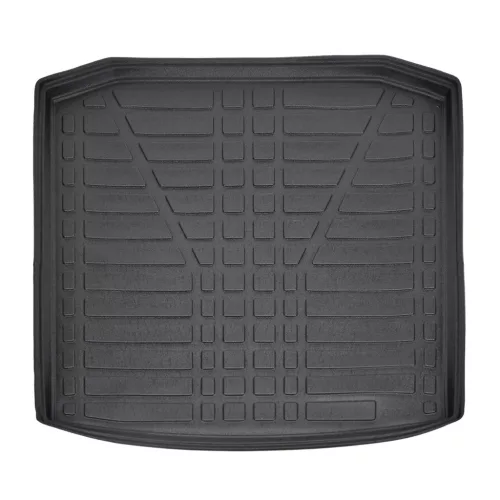 EgriAuto tavă de portbagaj neagră antiderapantă Skoda Octavia IV 4d Sedan/Break Fix cu podea 2021-