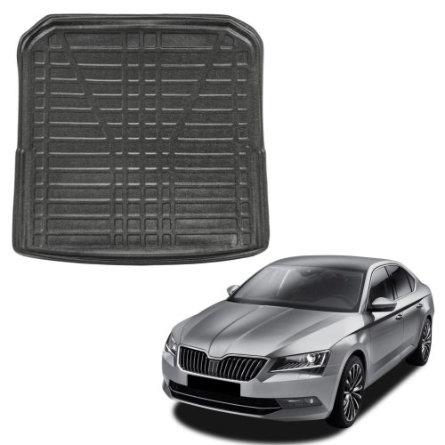 EgriAuto negre antiderapant ovorașe pentru portbagaj Skoda Superb Sedan 2015-