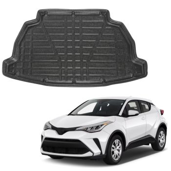   EgriAuto negre antiderapant ovorașe pentru portbagaj Toyota C-HR 2023- (Hangszórórendszer fără)
