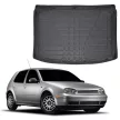EgriAuto tavă de portbagaj neagră antiderapantă Volkswagen Golf IV Hatchback 1998-2004