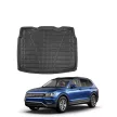 EgriAuto tavă de portbagaj neagră antiderapantă Tiguan 2 2016-2024 Spodná podlaha