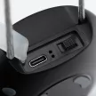 Nyakba akasztható Bluetooth hangszóró, 3 W, 500 mAh, fekete