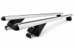 EgriAuto 120 cm suport de plafon din aluminiu pentru mașini cu bare longitudinale, blocabil 90 kg