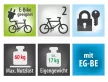 Eufab premium II suporturi pentru biciclete - 2 suporturi pentru biciclete cu cârlig de remorcare (pentru e-bike)