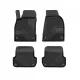 3D covorașe de cauciuc premium cu margine înaltă Audi A4 B7 2004-2008