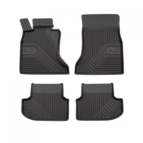 3D covorașe de cauciuc premium cu margine înaltă BMW 5 Series F10 2013-2017 sedan, xDrive, facelift după