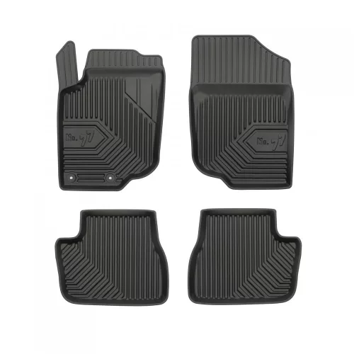 3D covorașe de cauciuc premium cu margine înaltă Peugeot 207 2006-2012