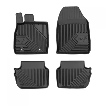   covor auto premium 3D cu margine înaltă FORD Fiesta VI 2008-2017 distanța între fixările patent pe partea șoferului 25,5 cm