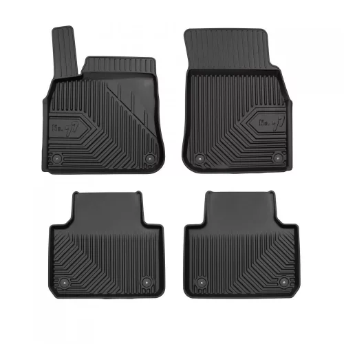 3D covorașe de cauciuc premium cu margine înaltă Volkswagen Touareg III 2018 suv