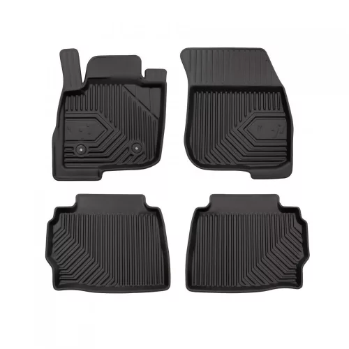 3D covorașe de cauciuc premium cu margine înaltă Ford Mondeo V 2014-2022 de fixare capse între távolság 24, 5 cm