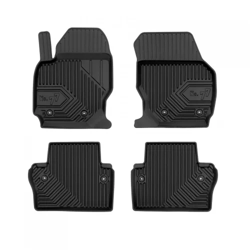 3D covorașe de cauciuc premium cu margine înaltă Volvo S80 II 2006-2016 sedan