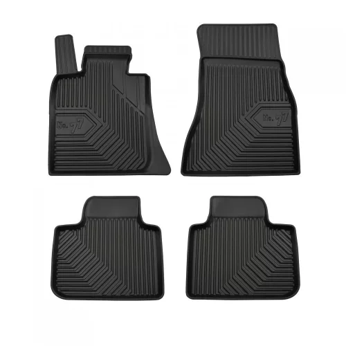 3D covorașe de cauciuc premium cu margine înaltă BMW 6 Series Gran Turismo G32 2017-2023 liftback