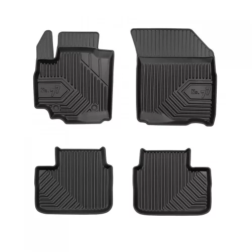 3D covorașe de cauciuc premium cu margine înaltă Fiat Sedici 2005-2014 crossover