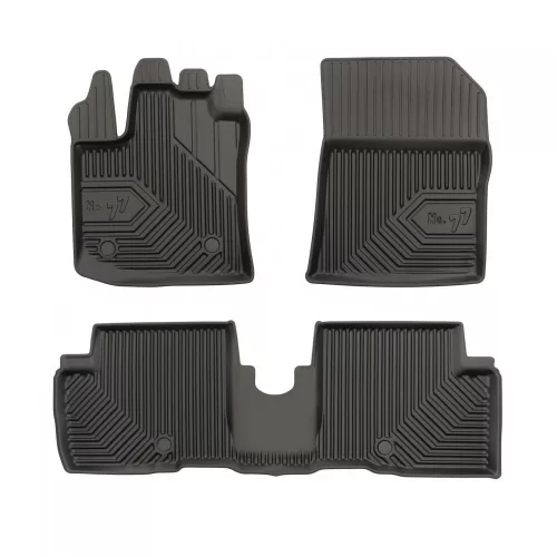 3D covorașe de cauciuc premium cu margine înaltă Dacia Lodgy 2012-2022 minivan