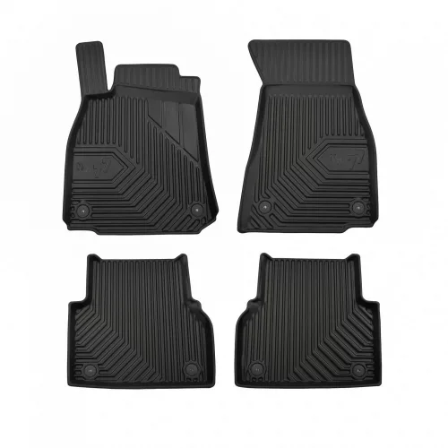 3D covorașe de cauciuc premium cu margine înaltă Audi A6 C8 2018