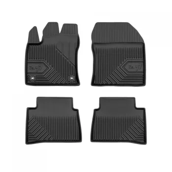   covor auto premium 3D cu margine înaltă TOYOTA Prius IV 2015-2023 liftback, distanța între fixările patentek pe partea șoferului 37 cm