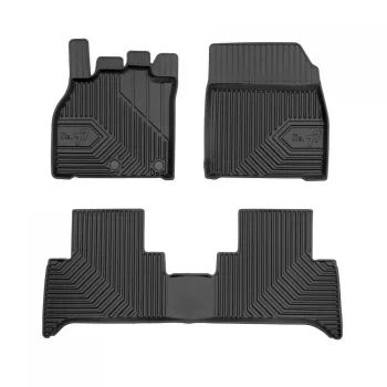   premium 3D cu margine înaltă Covoare auto RENAULT Grand Scenic II 2009-2016 minivan, versiune cu consolă mobilă