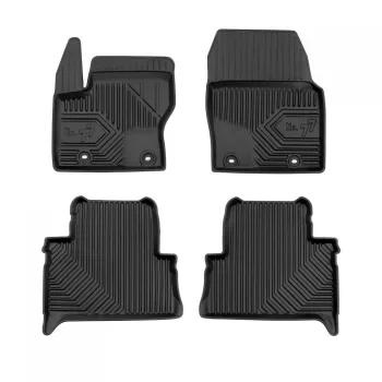   covor auto premium 3D cu margine înaltă FORD C-Max II 2010-2019 minivan, distanța între fixările patent 25,5 cm
