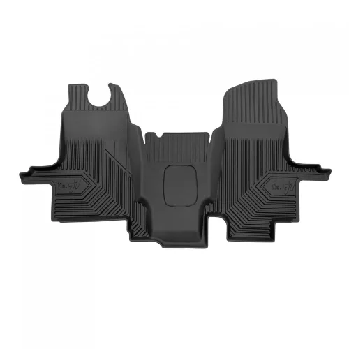 3D covorașe de cauciuc premium cu margine înaltă Ford Transit V 2000-2013 van, version with transmission in the floor