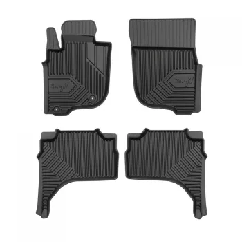   3D covorașe de cauciuc premium cu margine înaltă Mitsubishi L200 VI 2019 pick-up