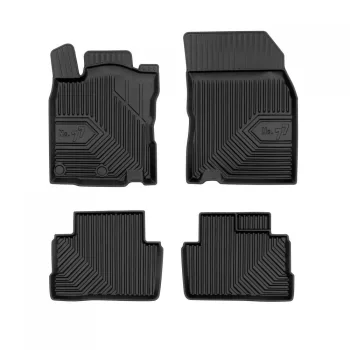   premium 3D cu margine înaltă Covoare auto NISSAN Qashqai II 2013-2021 crossover, posibil de tăiat pentru versiunea Tekna