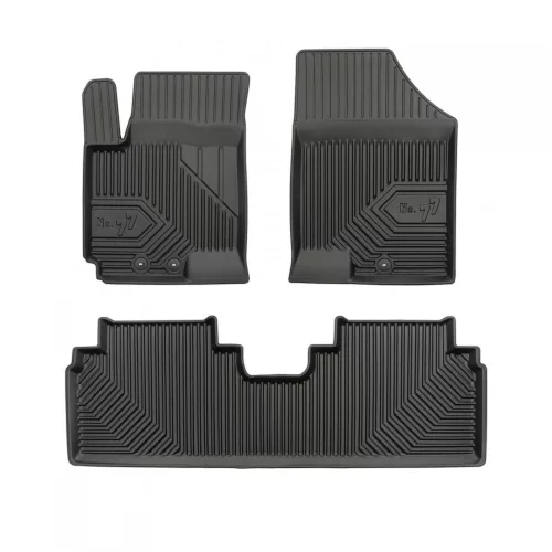 3D covorașe de cauciuc premium cu margine înaltă Hyundai ix20 2010-2019 minivan