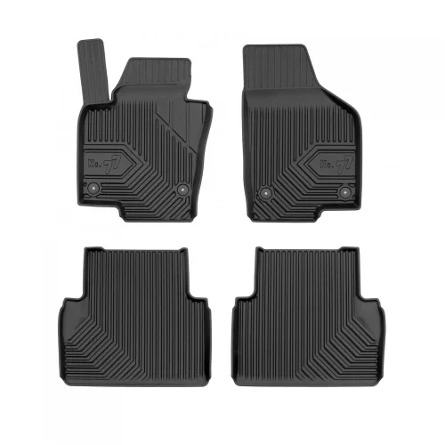3D covorașe de cauciuc premium cu margine înaltă SEAT Alhambra II 2010-2020 van