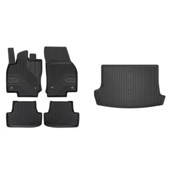   covor premium auto și covorașe pentru portbagaj VOLKSWAGEN T-Roc 5 locuri 2017- (frogum_77412088_DZ413092_1)