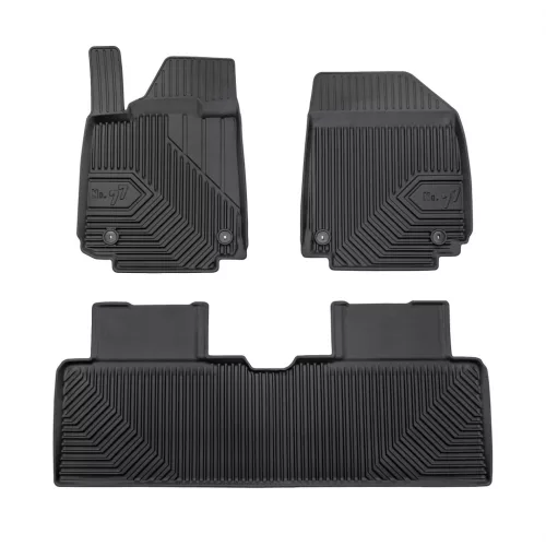 3D covorașe de cauciuc premium cu margine înaltă Hyundai Ioniq 6 2022 sedan