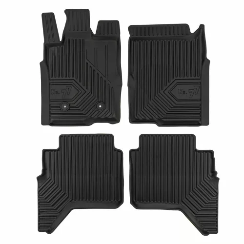 3D covorașe de cauciuc premium cu margine înaltă Ford Ranger VI 2022 pick-up, 4 doors