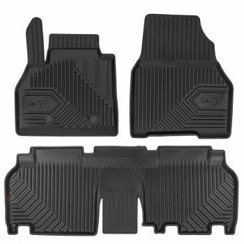   premium 3D cu margine înaltă Covoare auto MERCEDES-Benz Citan W415 combivan, rândurile 1 și 2 2012-2021