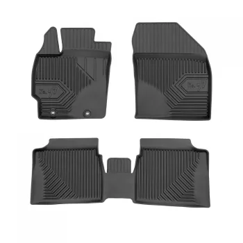   covor auto premium 3D cu margine înaltă TOYOTA Prius III 2009-2015 liftback, distanța între fixările patentek 24 cm