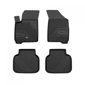   premium 3D cu margine înaltă Covoare auto Dodge Journey I 2008-2020 crossover, 1st și 2nd rânduri, sistem de fixare kivétel versiunea Black Code, un clip pe partea șoferului