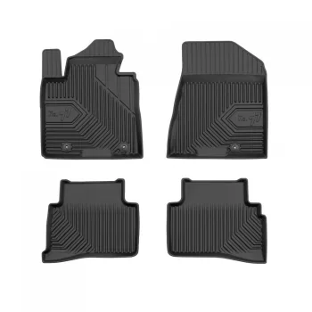   covor auto premium 3D cu margine înaltă HYUNDAI Tucson III 2015-2020 SUV, cu tensiune a centurii în spatele scaunului șoferului