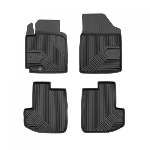 covor auto premium 3D cu margine înaltă TOYOTA Yaris I 1999-2006 Hatchback, 3 uși