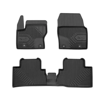   premium 3D cu margine înaltă Covoare auto FORD Grand C-Max 2010-2019 minivan, fixare patentek közötti távolság 25, 5 cm