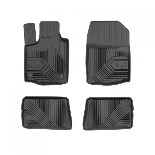 3D covorașe de cauciuc premium cu margine înaltă Renault Twingo II 2007-2014 hatchback