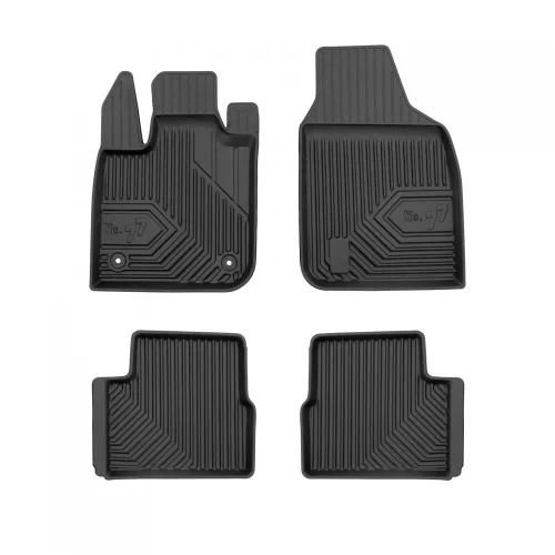 premium 3D cu margine înaltă Covoare auto FIAT 500e II 2020 Hatchback, Electric
