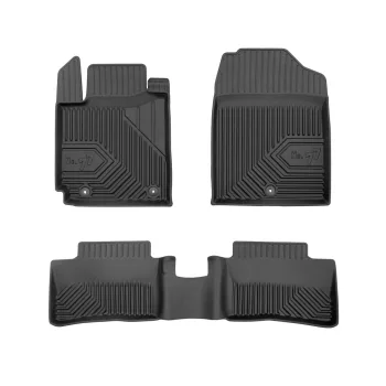   premium 3D cu margine înaltă Covoare auto Kia Picanto III Hatchback, distanța între clipsurile covorului auto 29,5 cm din 2017