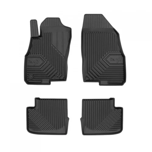 covor auto premium 3D cu margine înaltă FIAT Grande Punto 2005-2009 Hatchback, 5 uși