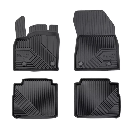 3D covorașe de cauciuc premium cu margine înaltă Nissan X-Trail IV 2021 suv, e-POWER