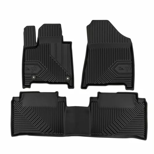 3D covorașe de cauciuc premium cu margine înaltă Hyundai Santa Fe V 2023 suv, 7 seats, 1st and 2nd rows, PHEV