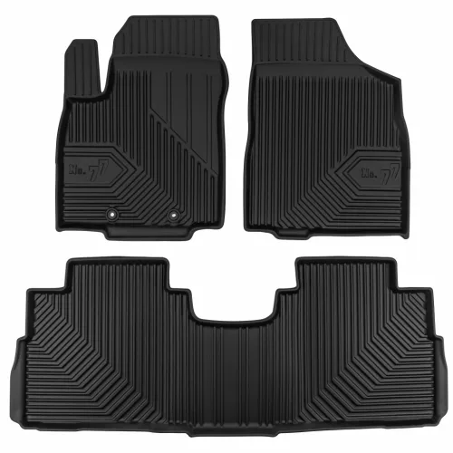 premium 3D cu margine înaltă Covoare auto Forthing U-Tour 2024 minivan, 1st and 2nd rows