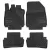 3D covorașe de cauciuc premium cu margine înaltă Renault Clio IV 2012-2020