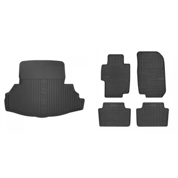   Covorașe de cauciuc premium și tavă de portbagaj Honda Accord sedan cu 4 uși 2003-2008 (frogum_DZ400733_ET0837_1)
