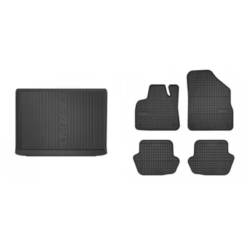   Covorașe de cauciuc premium și tavă de portbagaj Citroen DS5 cu 5 uși 2011- (frogum_DZ400924_ET0651_1)